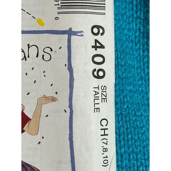 McCalls Sewing pattern 6409 Girls t-shirt shorts tiered skirt vintage 1980s - Picture 2 of 5